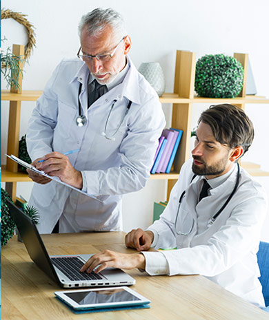 Manage patient questions and triage lines automatically.