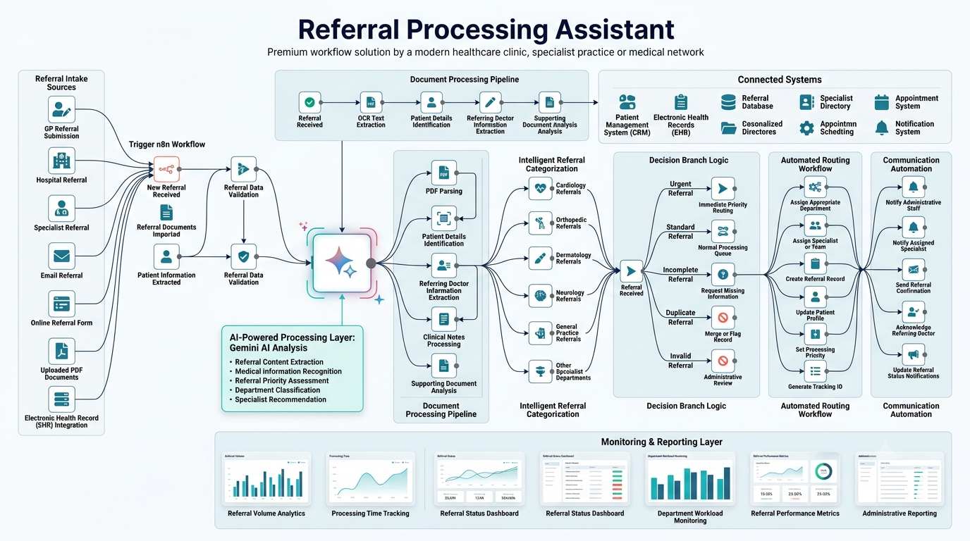 Referral Processing Assistant